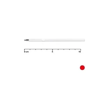 Náplň do psacích potřeb Náplň 10,7/3,5cm tip 0,5 červená FINESTY NEEDLE