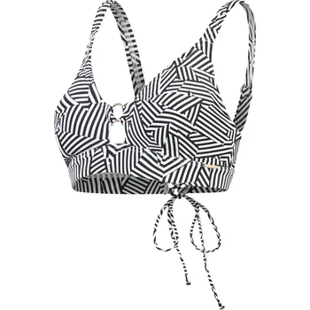 Dámské plavky Dámský Vrchní díl plavek SPEEDO SPDSCU TRI PRNT BKNITP AF 8-00402616800 – Černá 36/12