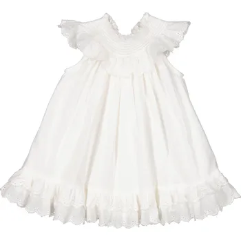 Dívčí šaty MARMAR Dívčí bavlněné šaty Druse Frill "Cloud" VELIKOST: 98/3 roky