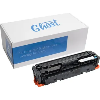 Sublimační toner Canon/HP Ghost CF541A/CF501A/203A/054, cyan/azurová - 1 000 stran