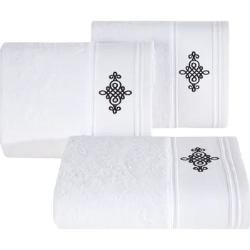 BAVLNĚNÝ RUČNÍK KLAS2 50X90 CM BÍLÁ