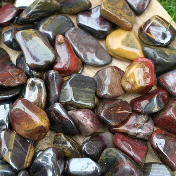 Drahý kámen Mugglestone - tygří železo - tromlovaný mix M