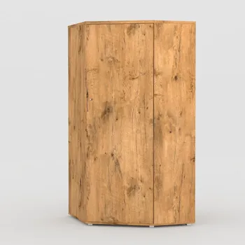 Šatní skříň Skříň rohová Rea Amy 33/180 - Skříň rohová kombinovaná