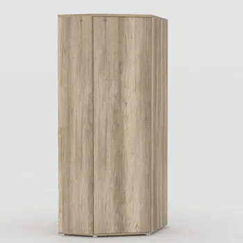 Šatní skříň Skříň rohová Rea Amy 33/225 - Skříň rohová kombinovaná