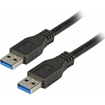 Datový kabel EFB USB kabel USB-A – USB-A 1 m černý (K5210SW.1)