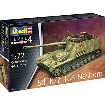 Plastikový model Sd.Kfz. 164 Nashorn (Revell 1:72)