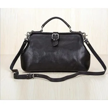 Kabelka Retro ve vintage stylu Barva (Varianta): Černá