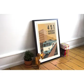 Ostatní Plakát Pantograf 451 formát: A4