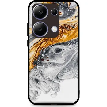 Pouzdro na mobilní telefon Kryt Xiaomi Redmi Note 13 Pro pevný Marble šedo-zlatý (obal neboli pouzdro na Xiaomi Redmi Note 13 Pro)