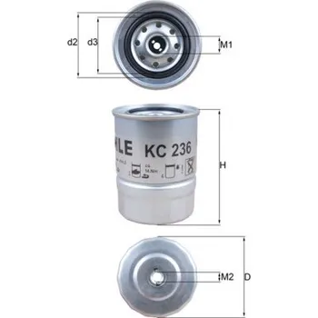 Palivový filtr palivovy filtr KNECHT KC 236