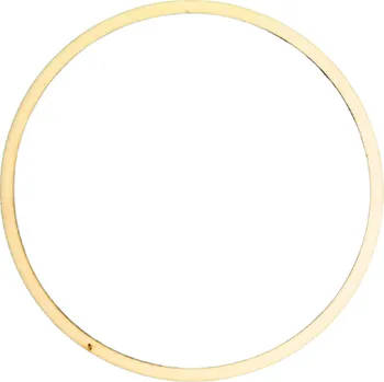 Lapač snů Dřevěný výřez z překližky, Lapač snů, kruh, 10,7cm, 1ks