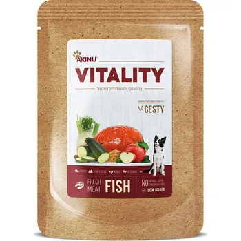 Krmivo pro psa Akinu VITALITY Rybí kapsička pro psy na cesty 300 g