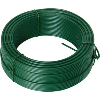 Příslušenství pro plot Napínací drát 2.6mmx78M zelený PVC
