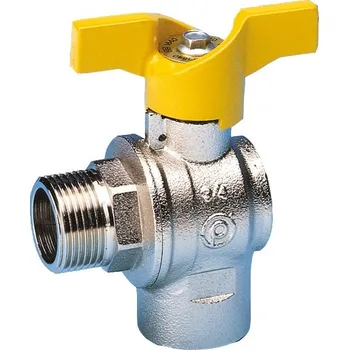 Ventil Kulový uzávěr plyn - rohový - 1˝FM, motýl IVAR.G 59/9