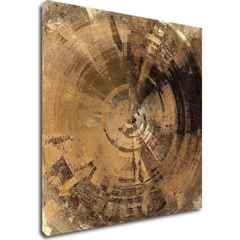 Obraz Impresi Obraz Abstraktní béžovo-zlatý - 40 x 40 cm