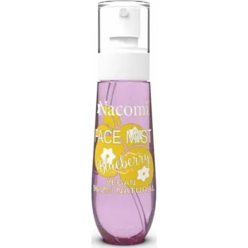 Masážní přístroj Nacomi Face Mist Vegan přírodní borůvka 80 ml