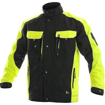 pracovní blůza CXS Blůza SIRIUS BRIGHTON, 170-176cm, černo-žlutá, vel. 60