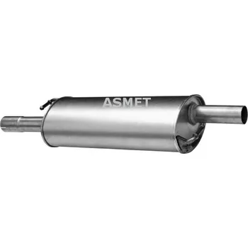 Výfukový systém Stredni tlumic vyfuku ASMET 04.108