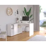 ArtAdrk Psací stolek ELISEO | bílá