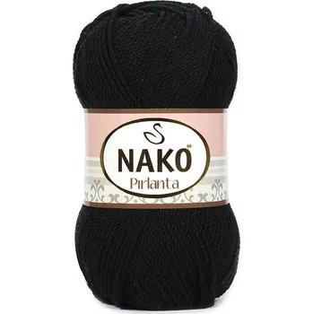 Příze Nako Pirlanta Barva: černá - 217