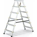 Hliníkové štafle 2x6 stupňů oboustranné DRABEST DD6 PRO