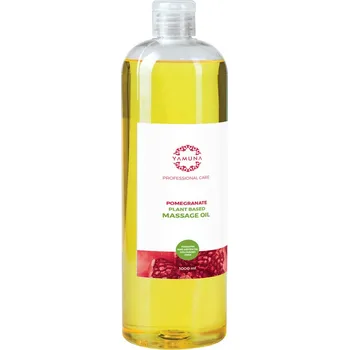 Masážní přípravek Yamuna rostlinný masážní olej - Granátové jablko 1000 ml