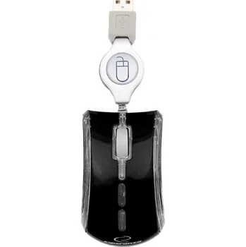 Myš Kabelová optická myš - Černá