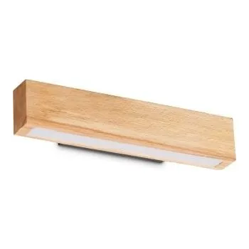 Nástěnné svítidlo Ideal lux I284477 LED nástěnné svítidlo CRAFT | 13W integrovaný LED zdroj | 1550lm | 3000K + Philips 8719514257566 LED žárovka 1x8W-60W | E27 | 806lm | 2700K