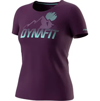 Dynafit triko Transalper Graphic S/S TEE W, fialová, S