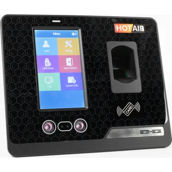 Docházkový systém Biometrický docházkový systém G-M505 s dotykovým displejem, kamera, čtečka otisků, RFID, WiFi/LAN/USB