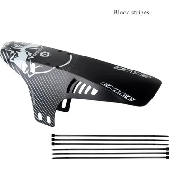 Blatník na kolo Reflexní blatník na kolo - B Černé pruhy