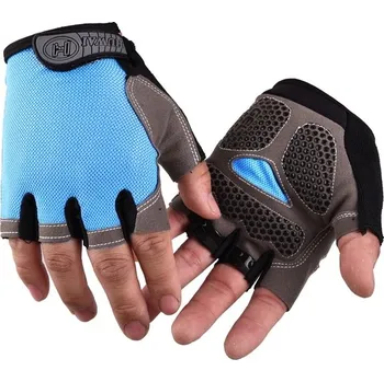Chránič rukou Cyklistické prodyšné rukavice - Vylepšená modrá,XL