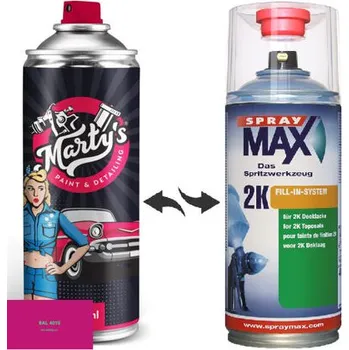 Barva ve spreji Barva ve spreji RAL 4010 stupeň lesku Vysoký lesk kvalita laku 1K Akrylátový lak