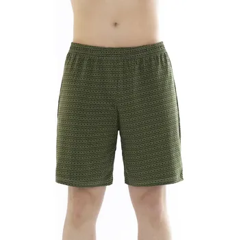 Pánské pyžamo Pánské krátké pyžamové kalhoty Leptir 500/14 XXL Zelená