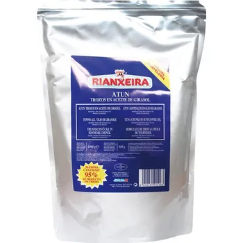 Hotové jídlo Escuris Tuňák ve slunečnicovém oleji 1000 g