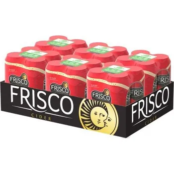 Pivo Frisco Brusinka 0,33l plech - karton