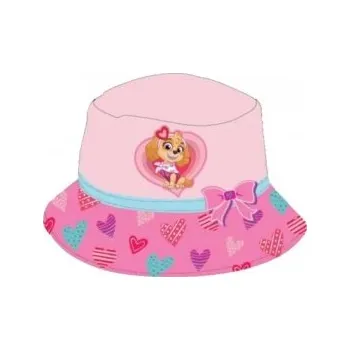 Klobouk SpinMaster - Dívčí textilní klobouk / klobouček Tlapková patrola - Paw Patrol - Skye - růžový 54