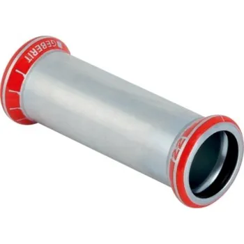 Stavebniny Geberit MAPRESS přesuvný nátrubek DN50, lisovací, voda, uhlíková ocel