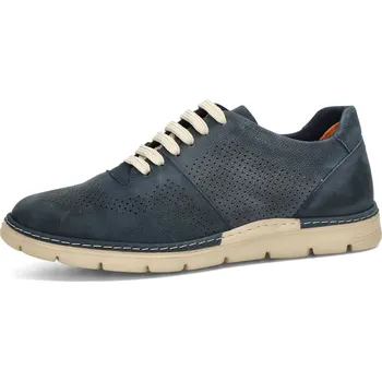 Pánské polobotky Robel pánské nubukové polobotky - tmavomodré