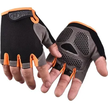 Cyklistické rukavice Cyklistické prodyšné rukavice - Vylepšený Orange,M