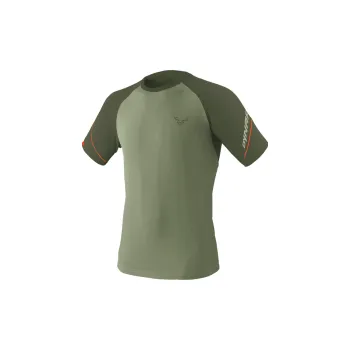 Pánské tričko Dynafit ALPINE PRO M S/S TEE sage XL; Zelená triko + DÁREK DLE VÝBĚRU!