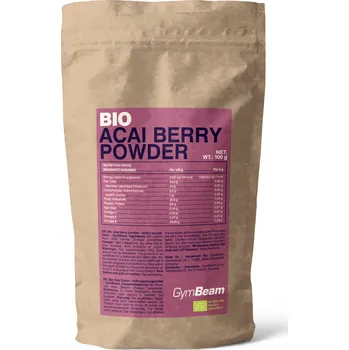 Anabolizér GymBeam BIO Acai prášek 100 g