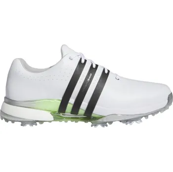 Adidas Tour 360 pánské golfové boty, bílo/černé bílé, standardní, se spajky, 42