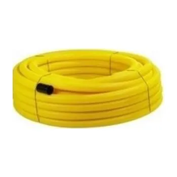 Kanalizační potrubí Ostatní FRÄNKISCHE FF-DRÄN trubka DN50 ohebná, drenážní, meliorační, s označením metrů, PVC-U, žlutá