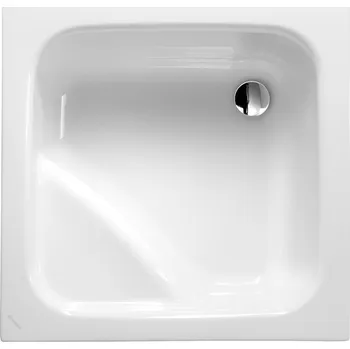 Sprchová vanička VISLA hluboká sprchová vanička, čtverec 80x80x29cm, bílá