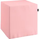 Sedák Cube - kostka pevná 40x40x40, práškově růžová, 40 x 40 x 40 cm, Loneta