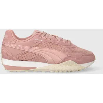Dámská móda Semišové tenisky Puma, 40, růžová, 03X