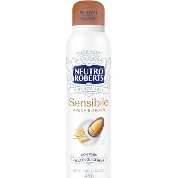 Neutro Roberts Avena e Argan deodorant ve spreji s 48hodinovým účinkem 150 ml