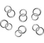 PartyDeco Dvojité prstýnky stříbrné 25…