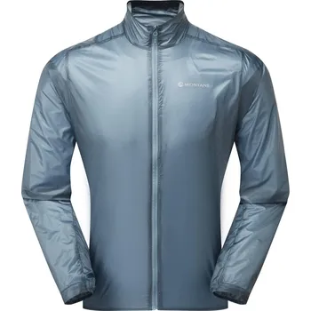 Pánská větrovka MONTANE MEN'S FEATHERLITE NANO JACKET Barva: stone blue, Velikost: S